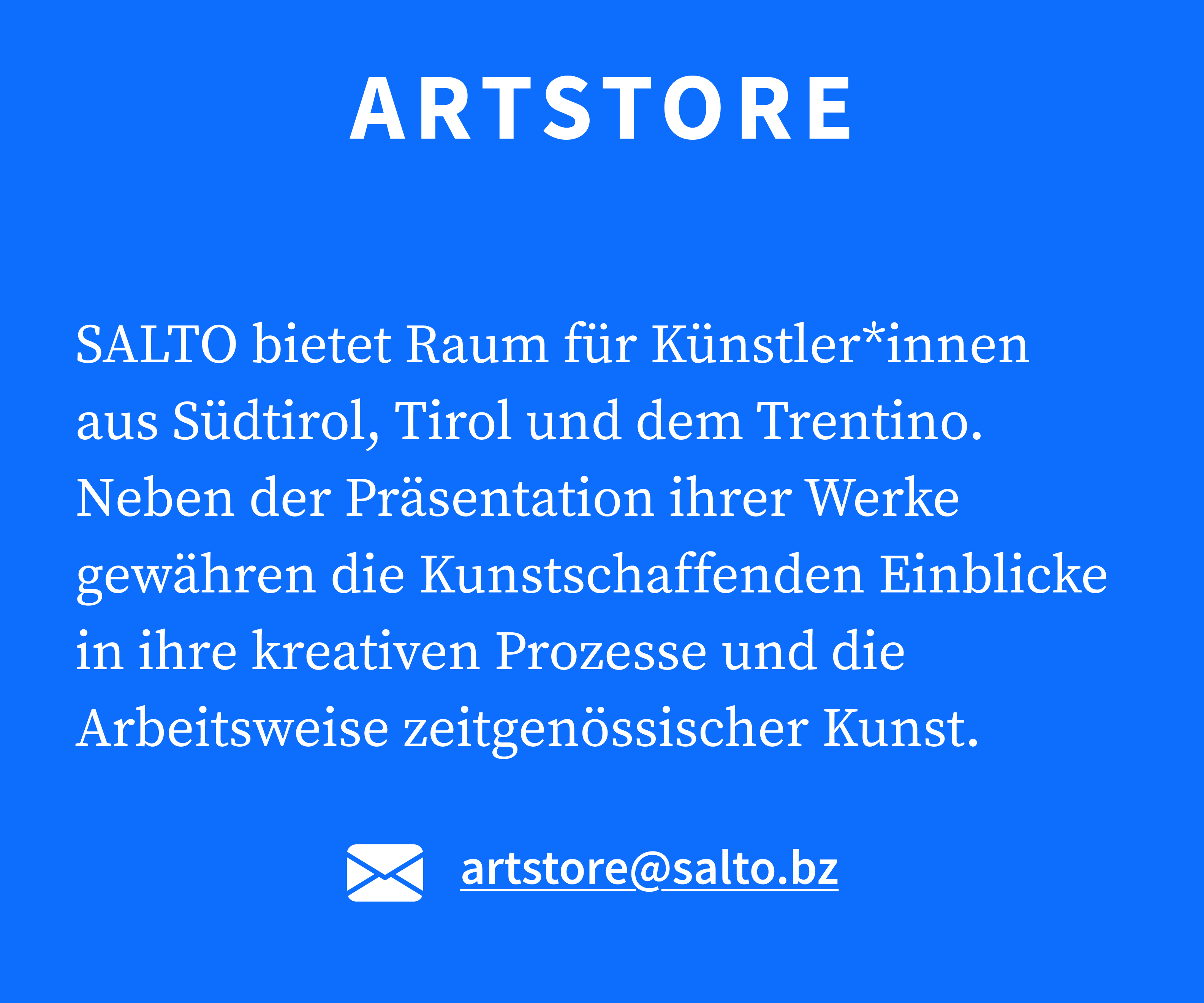 SALTO artstore