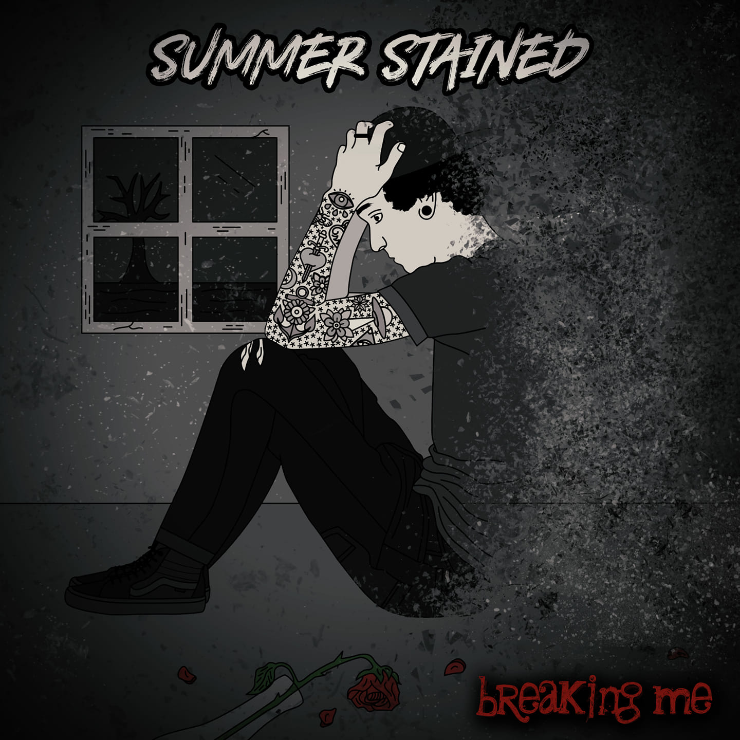 Das Cover zu aktuellen Single „Breaking Me”