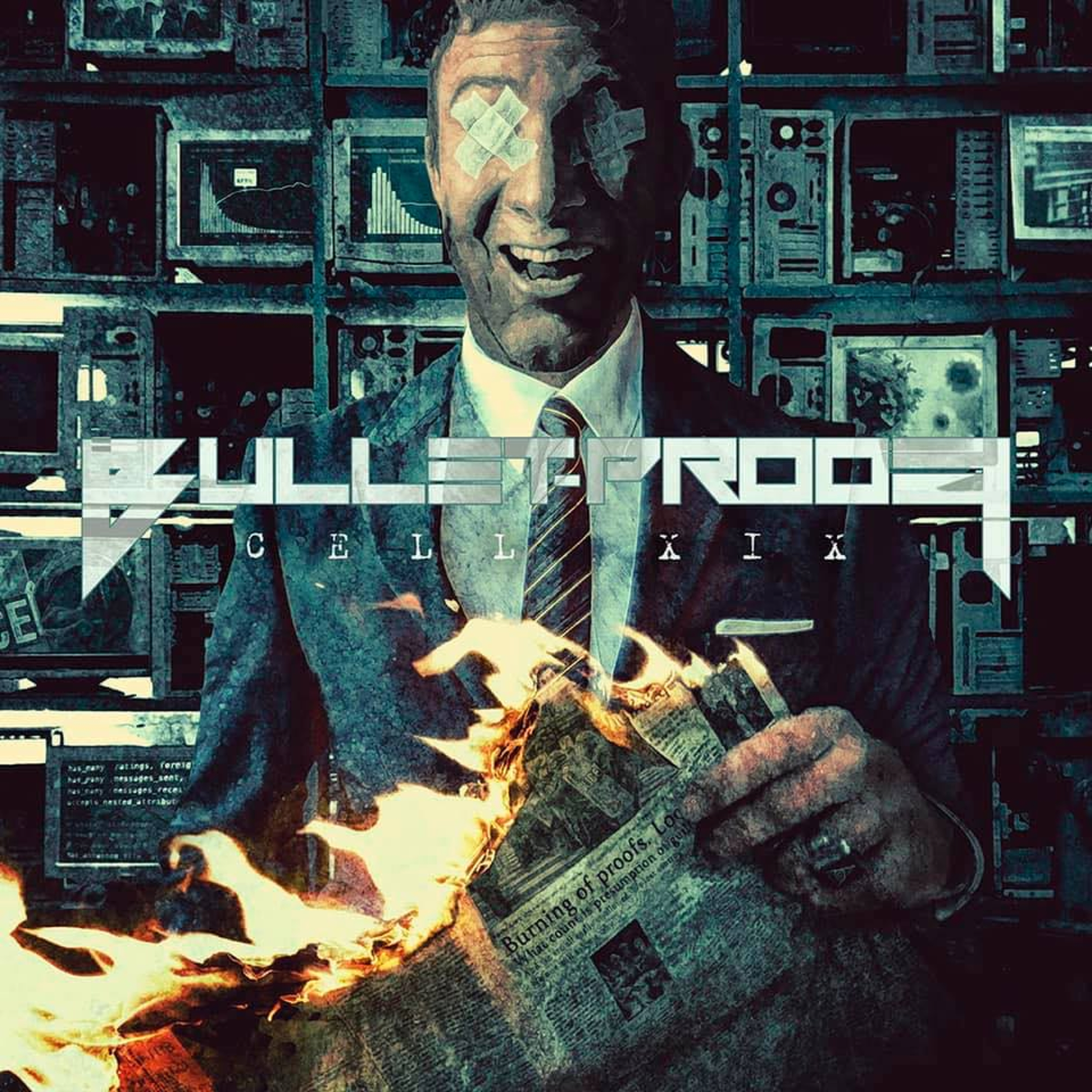 Das Cover zu „Cell XIX”, dem dritten Album der Bozner Bullet-Proof