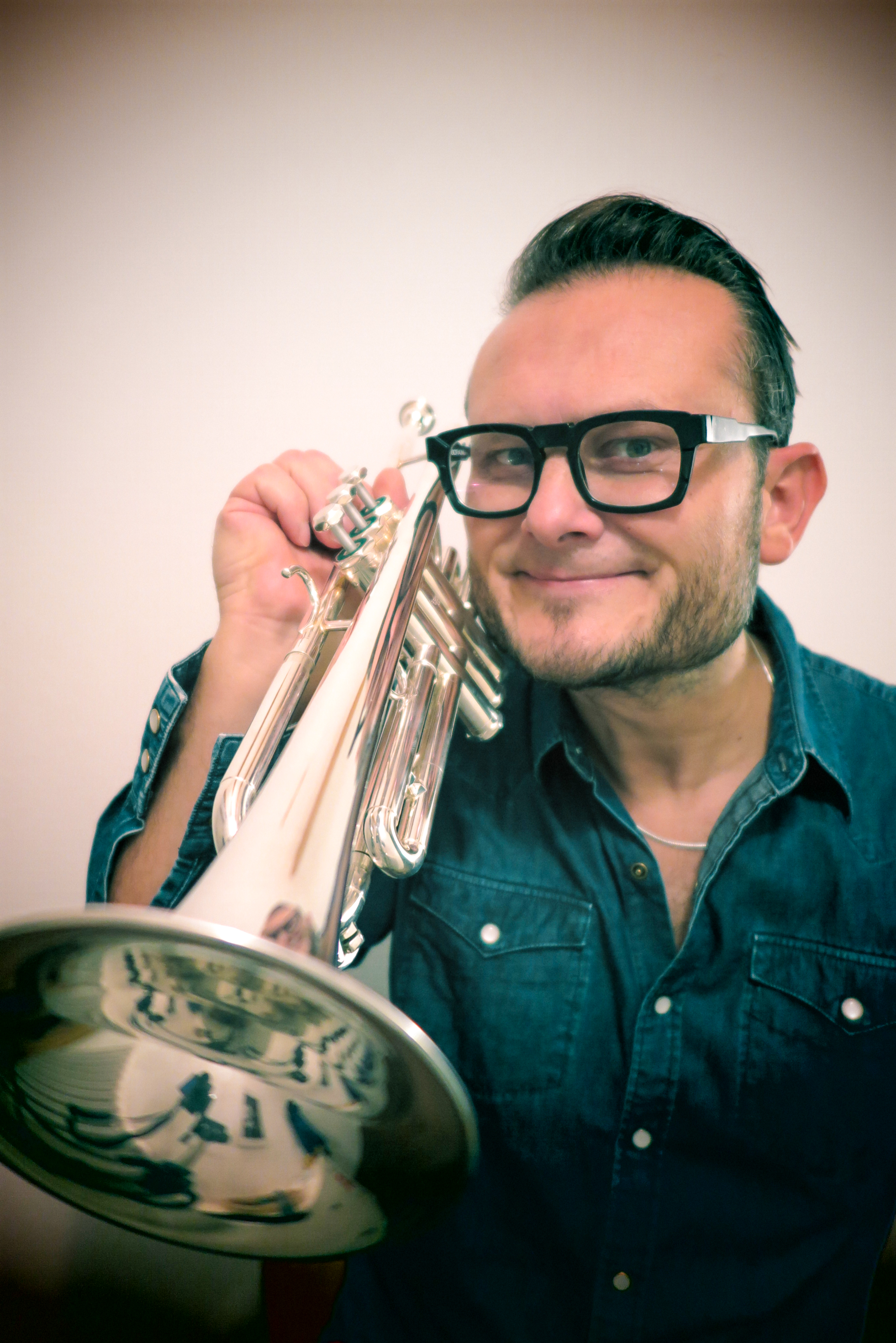 Christian Stanchina, insegnante di tromba presso la Scuola di Musica Vivaldi