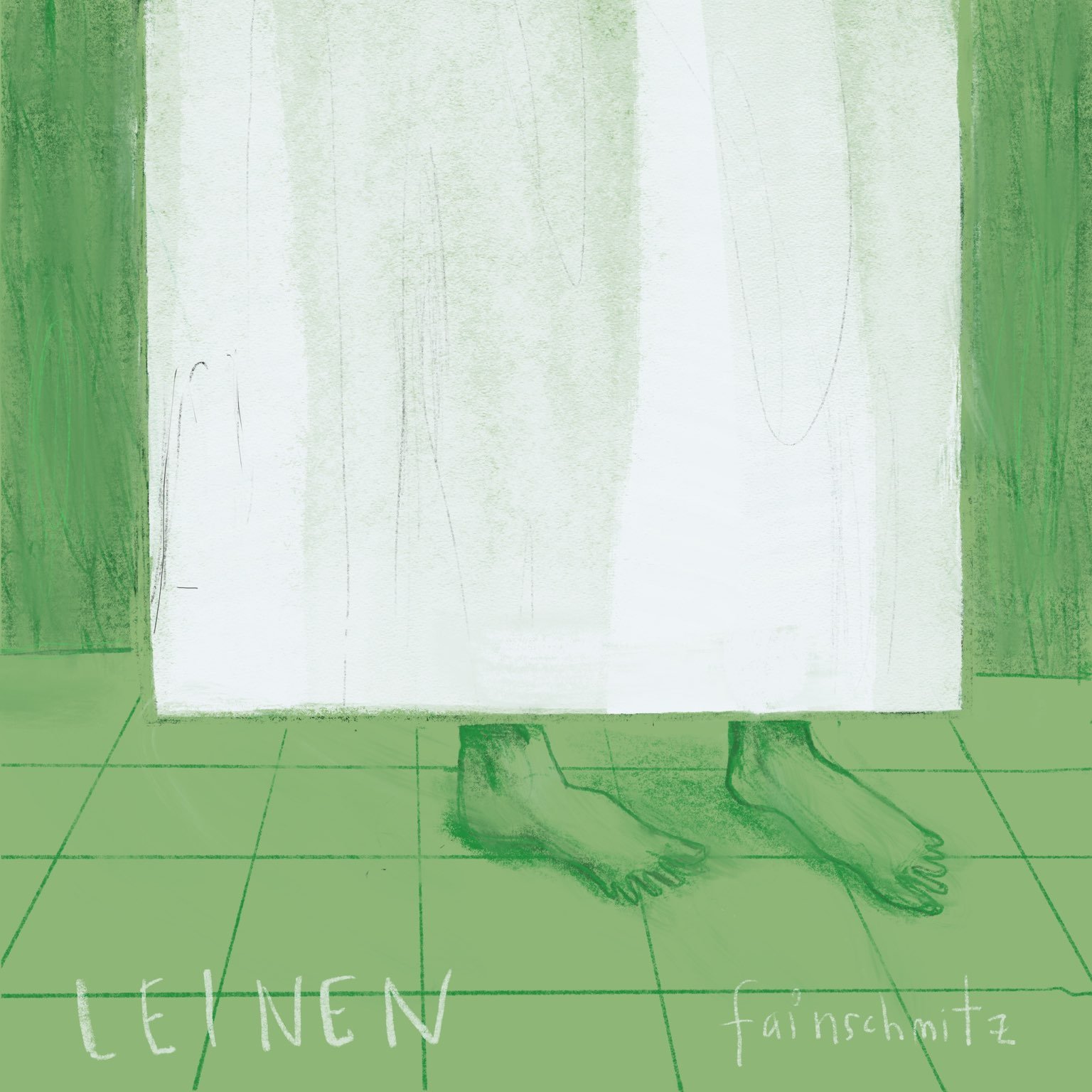 Cover zur Fainschmitz-Single „Leinen” (6. März 2021)