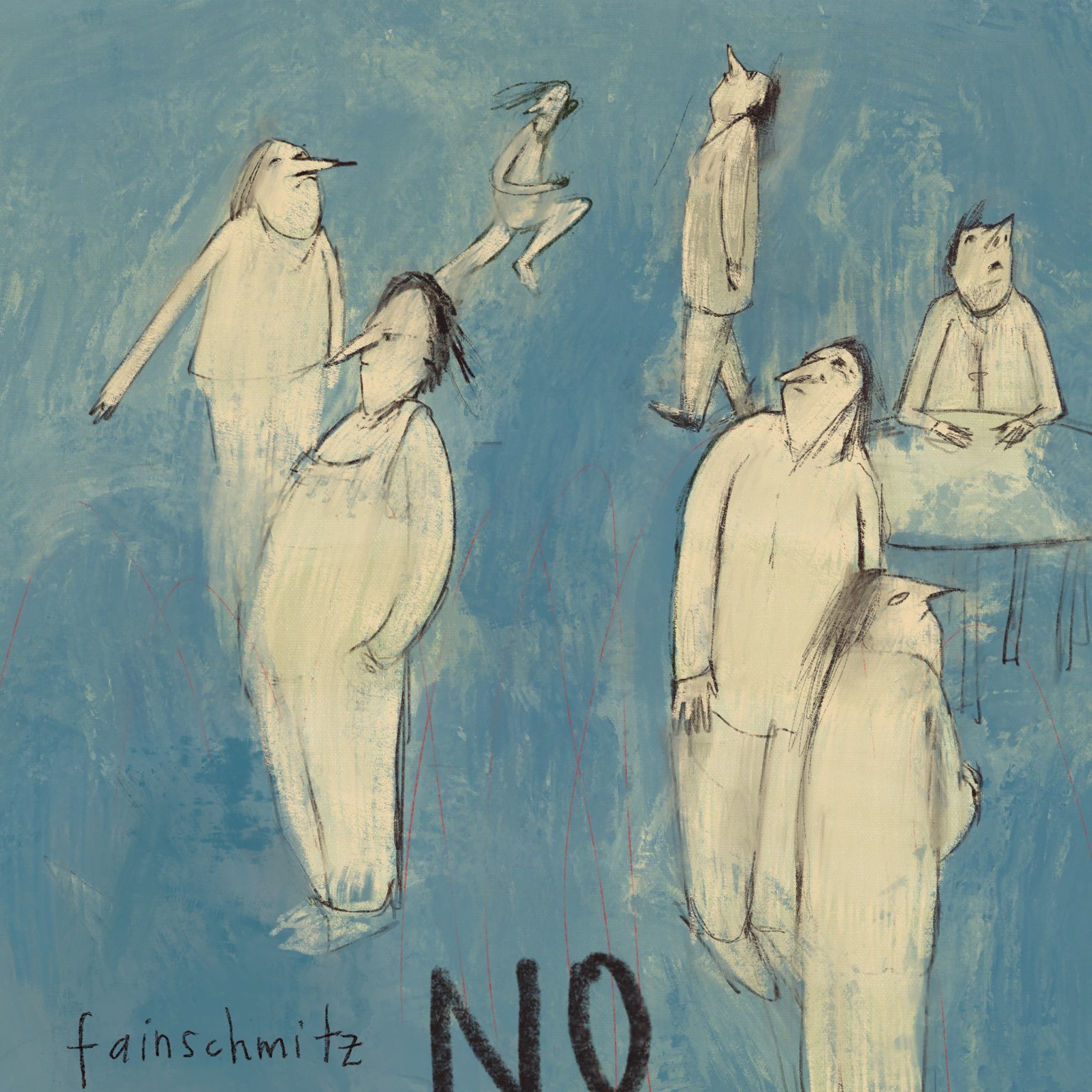 Cover zur Fainschmitz-Single „No” (19. März 2021)