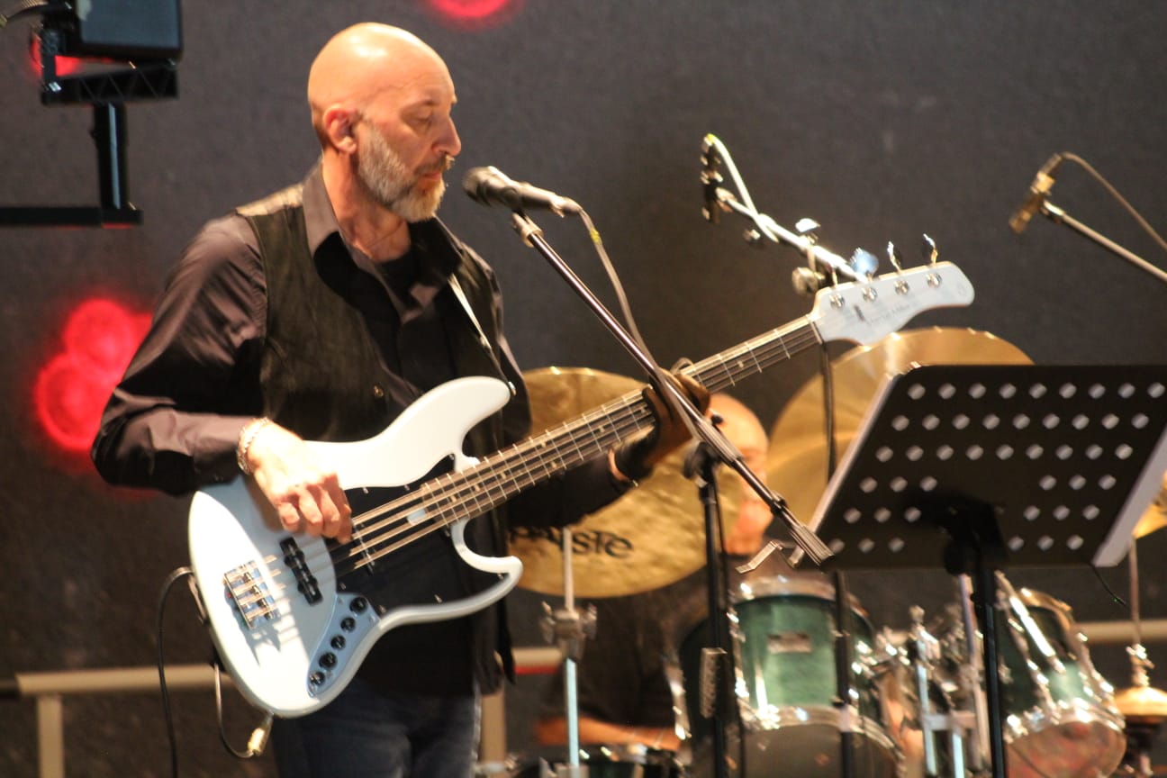 Dopo una breve pause torna nel gruppo: Il bassista Giorgio Matteucci faceva parte già della prima formazione di Baraonda.