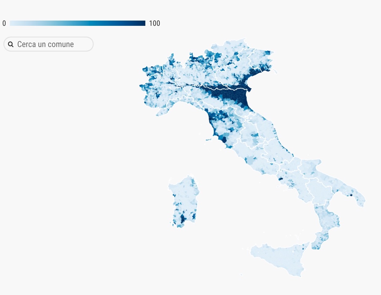 Hochwasserrisiko in Italien