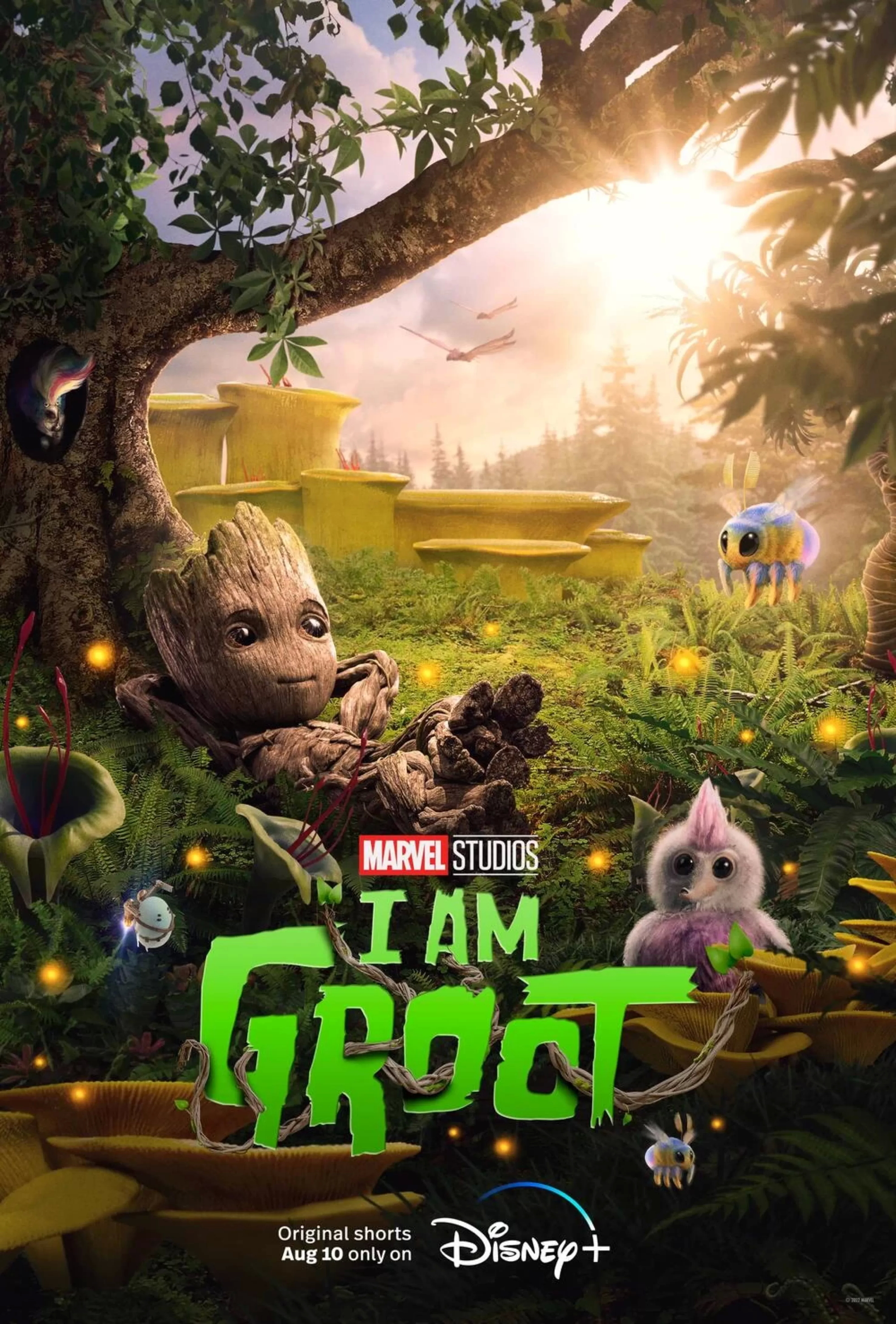 Hat jetzt seine eigene Mini-Serie: Groot, das außerirdische Baumwesen aus „Guardians Of The Galaxy”.
