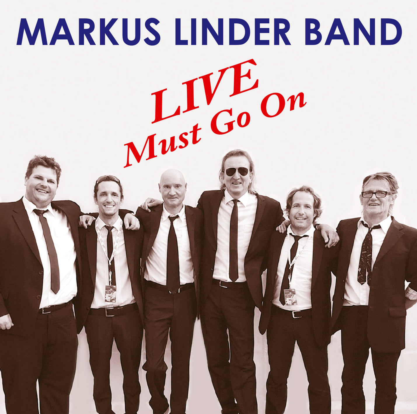 Das Cover zur Live-CD der Markus Linder Band.