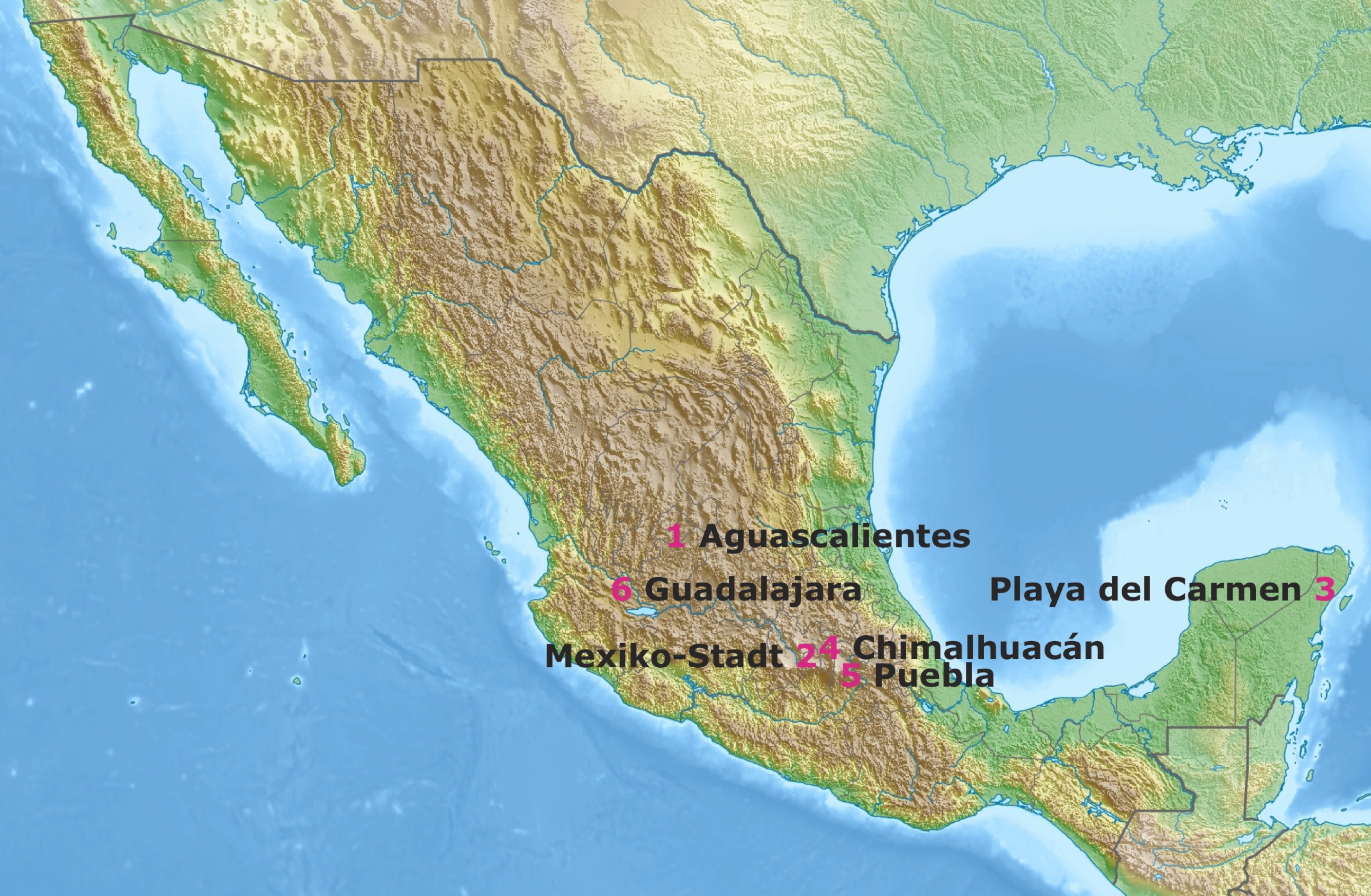 Durchkreuzen den Süden Mexikos: Auf Wicked And Bonny warten gar einige Kilometer zwischen den verschiedenen Locations.