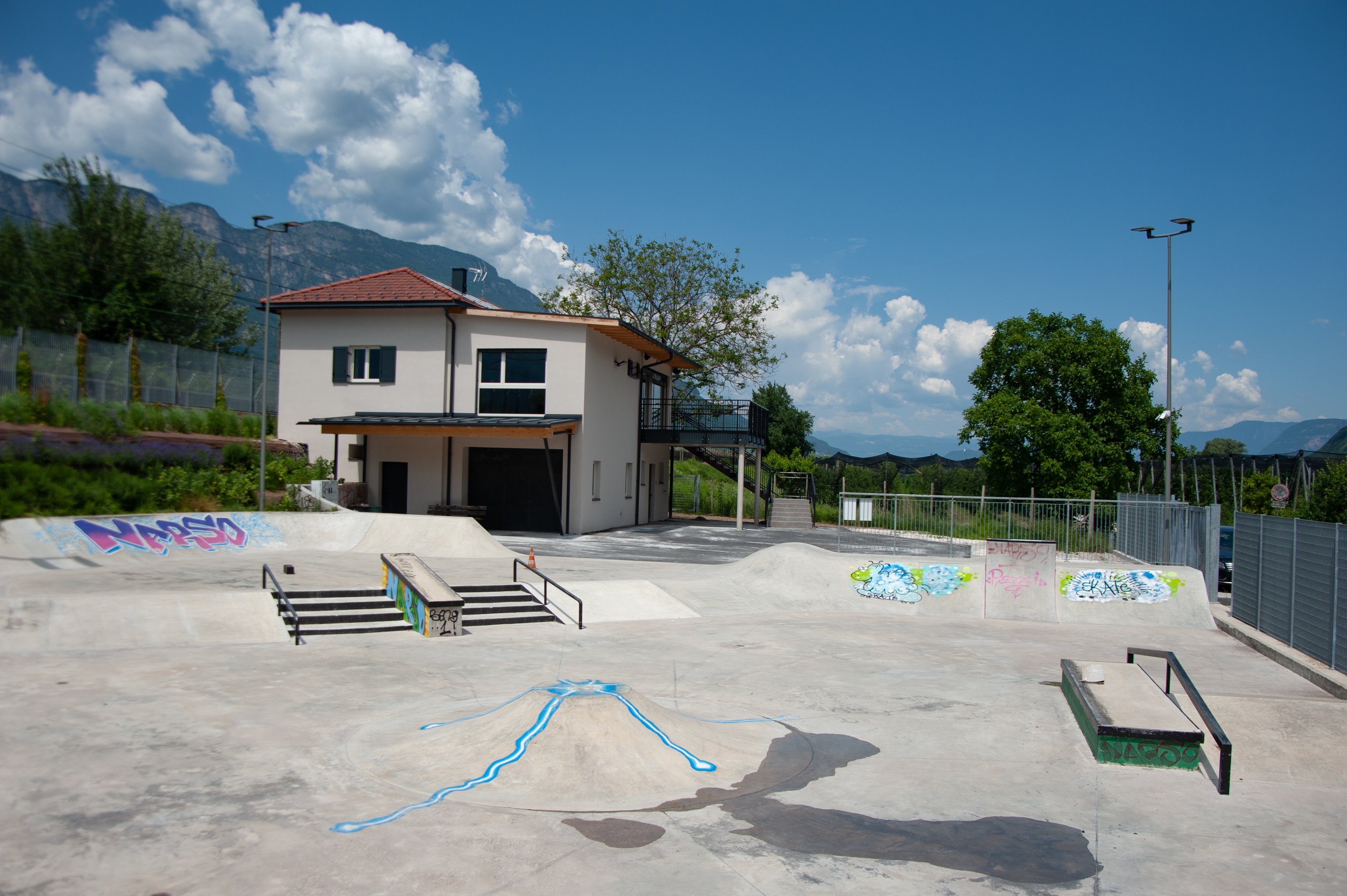 Erneut Austragungsort für einen regionalen Skate-Contest: Der neue Skatepark Unterland in Kurtinig wird sich am Samstag, 10. Juni 2023, mit Skatern füllen.