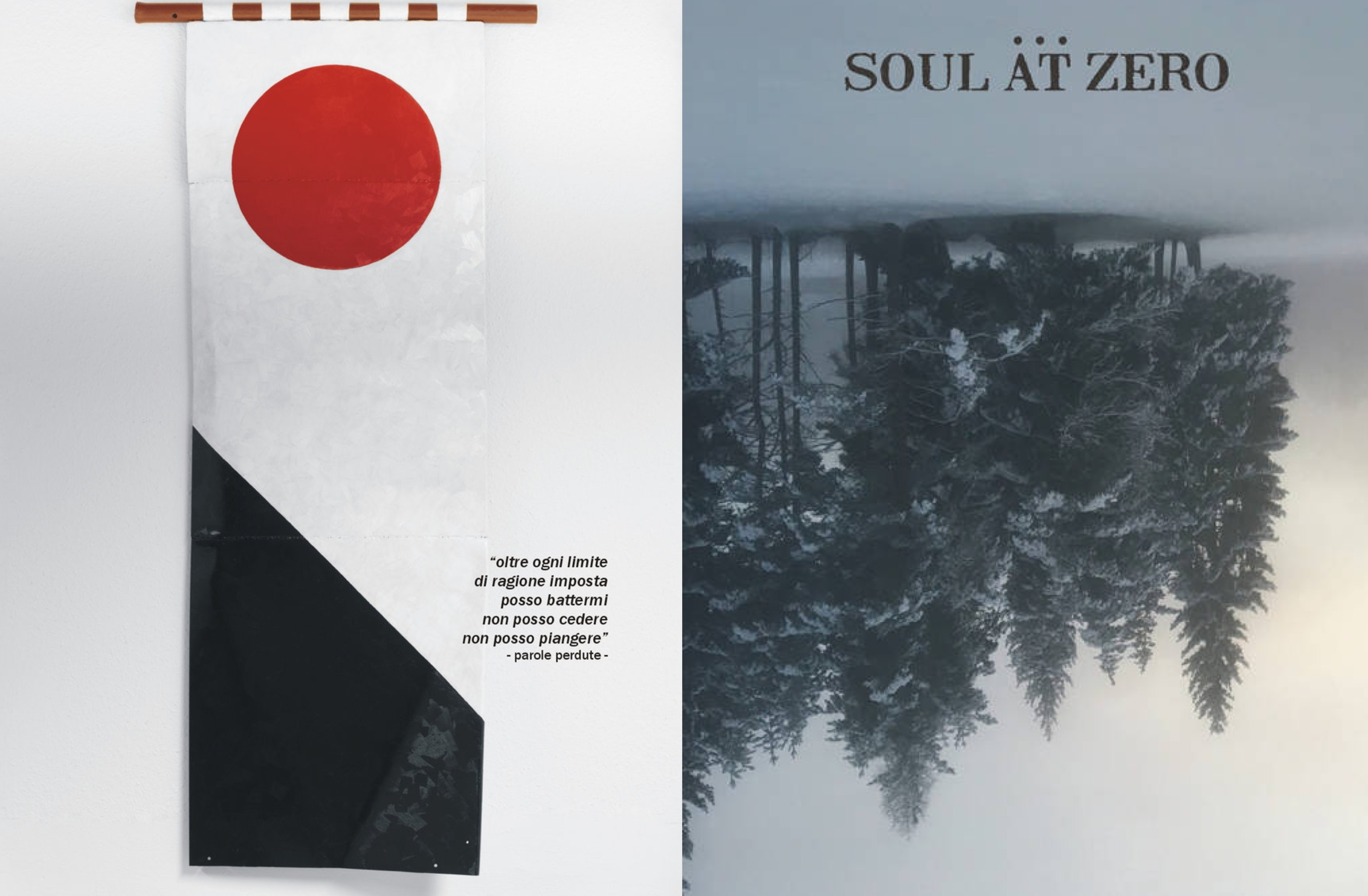 Das Artwork zu den beiden Releeases: Khalmo und Soul At Zero demnächst als limitierte Tapes via Let It Bleed Records.