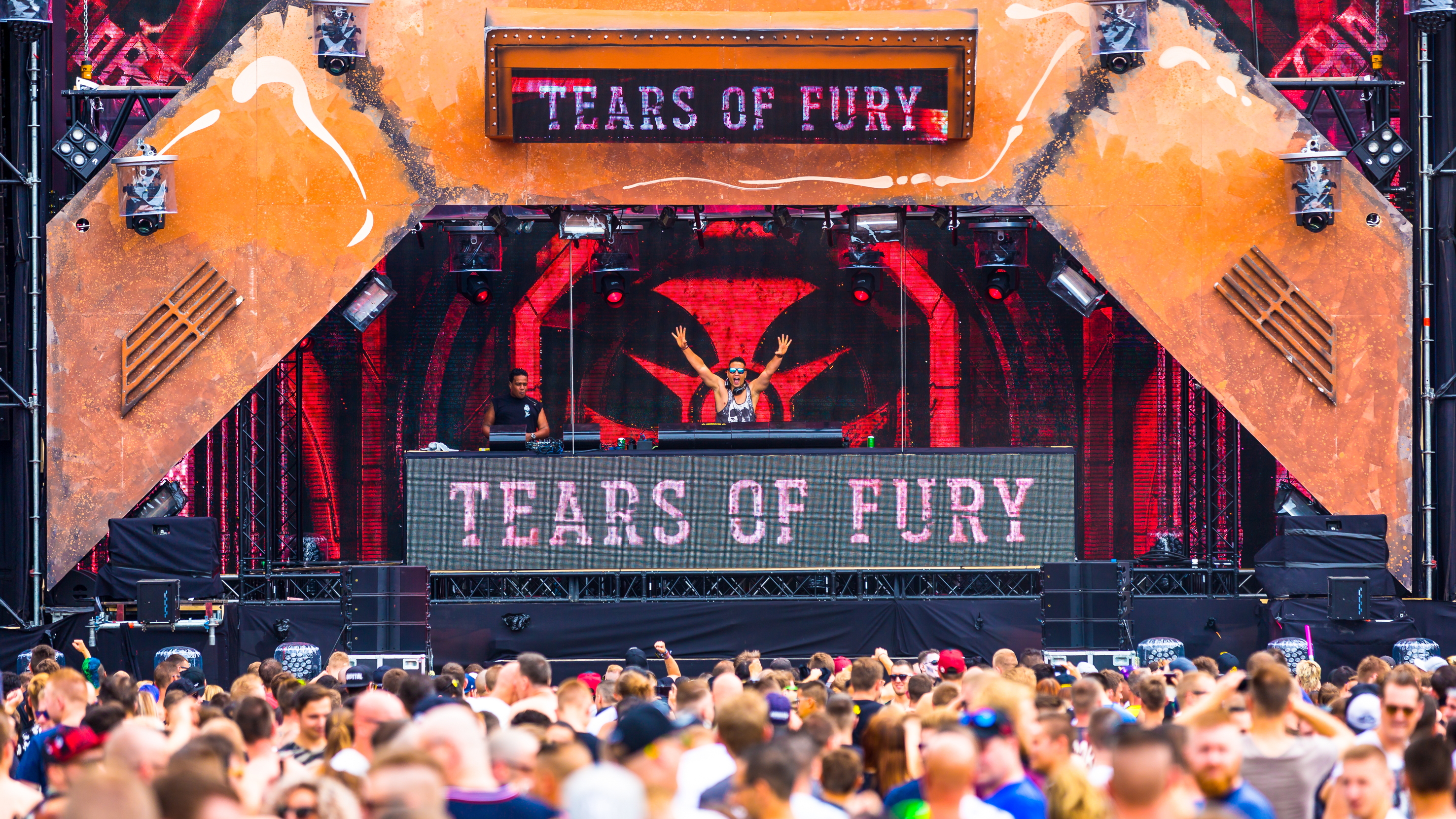 Fester Bestandteil der Hardcore-Community: Tears Of Fury live beim „Dominator”, einem der größten Hardcore-Events weltweit.