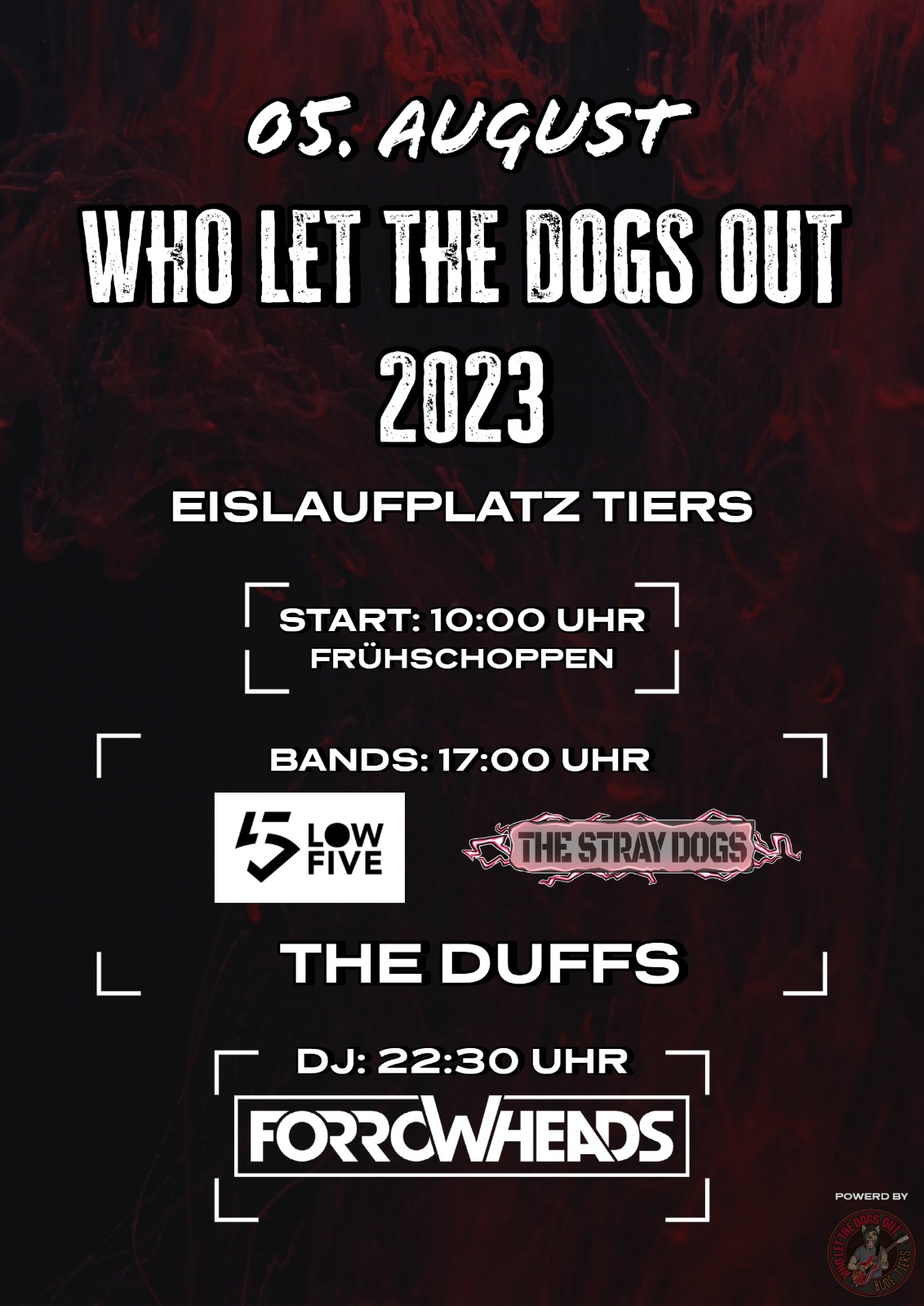 Zum Geburtstag ein Open Air: Die „Bude“ Tiers feiert dies bei seinem traditionellen „Who Let The Dogs Out“-Festival.