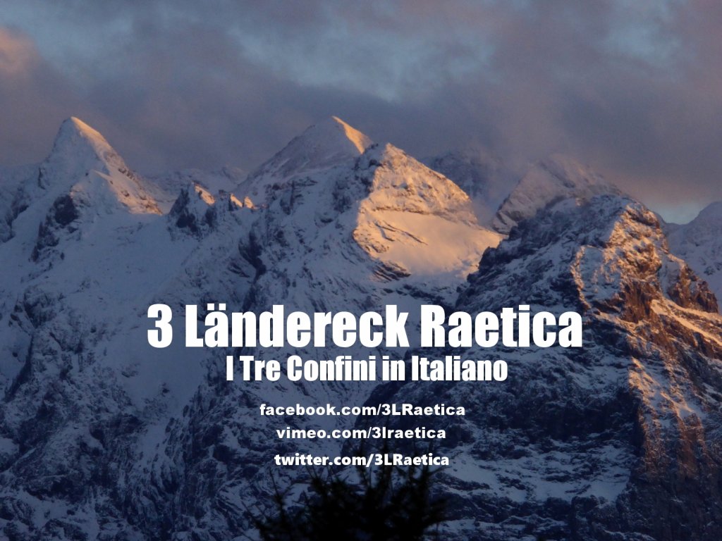 Profile picture for user 3 Ländereck Raetica I Tre Confini in Italiano