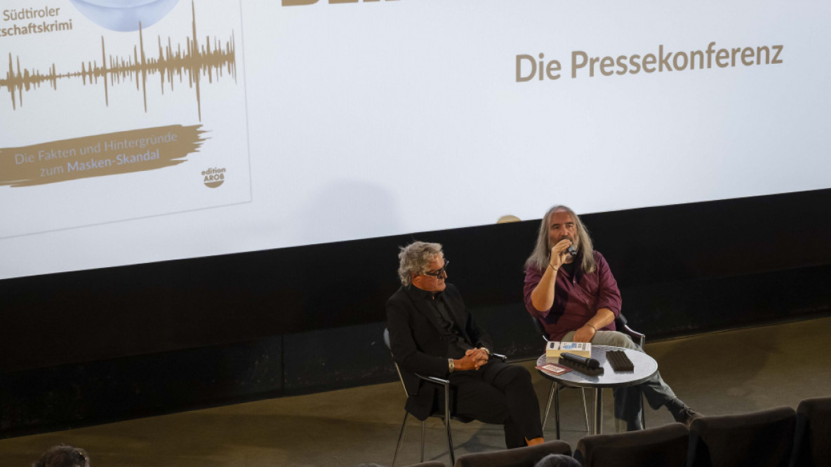 Artur Oberhofer mit Christoph Franceschini