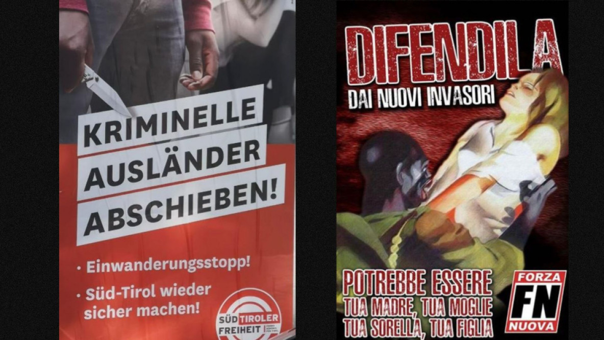 Wahlplakat Südtiroler Freiheit