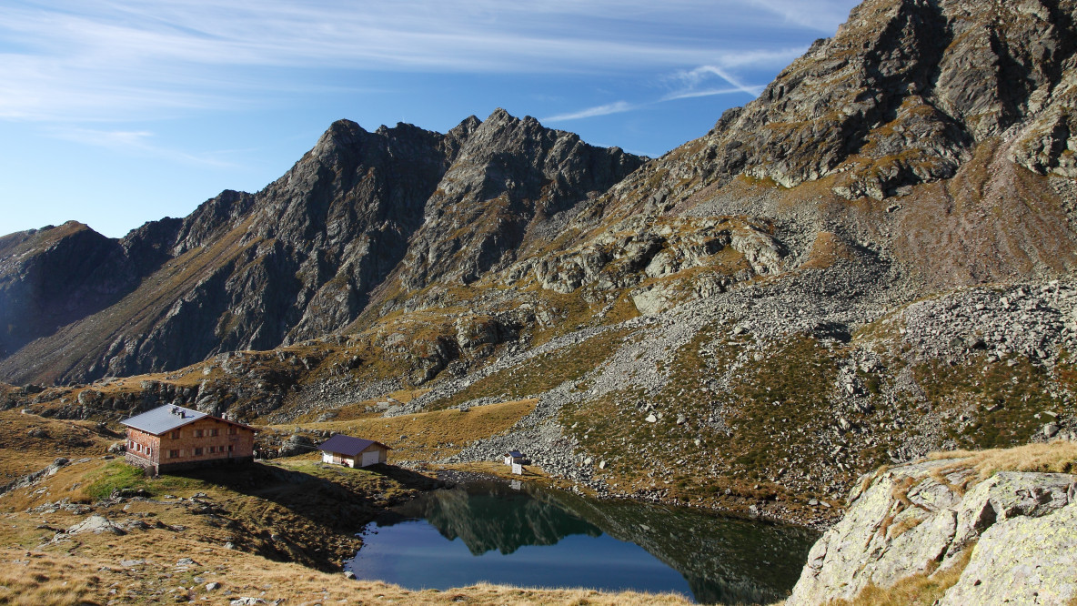 Die Tiefrastenhütte des AVS