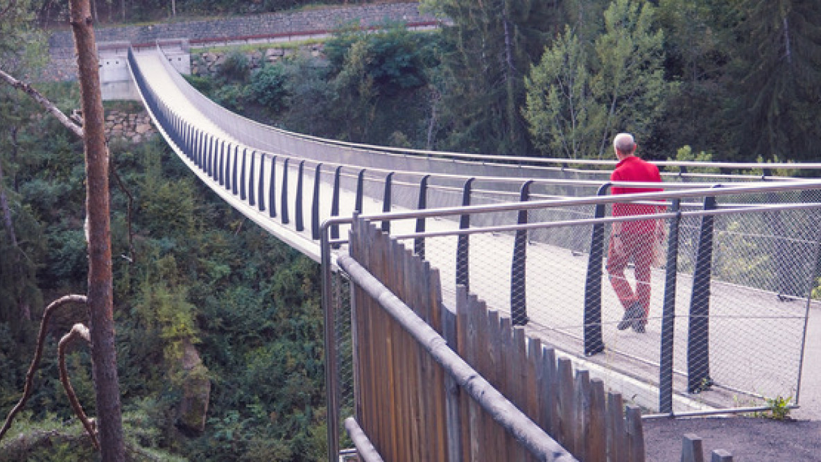 Barbian Hängebrücke