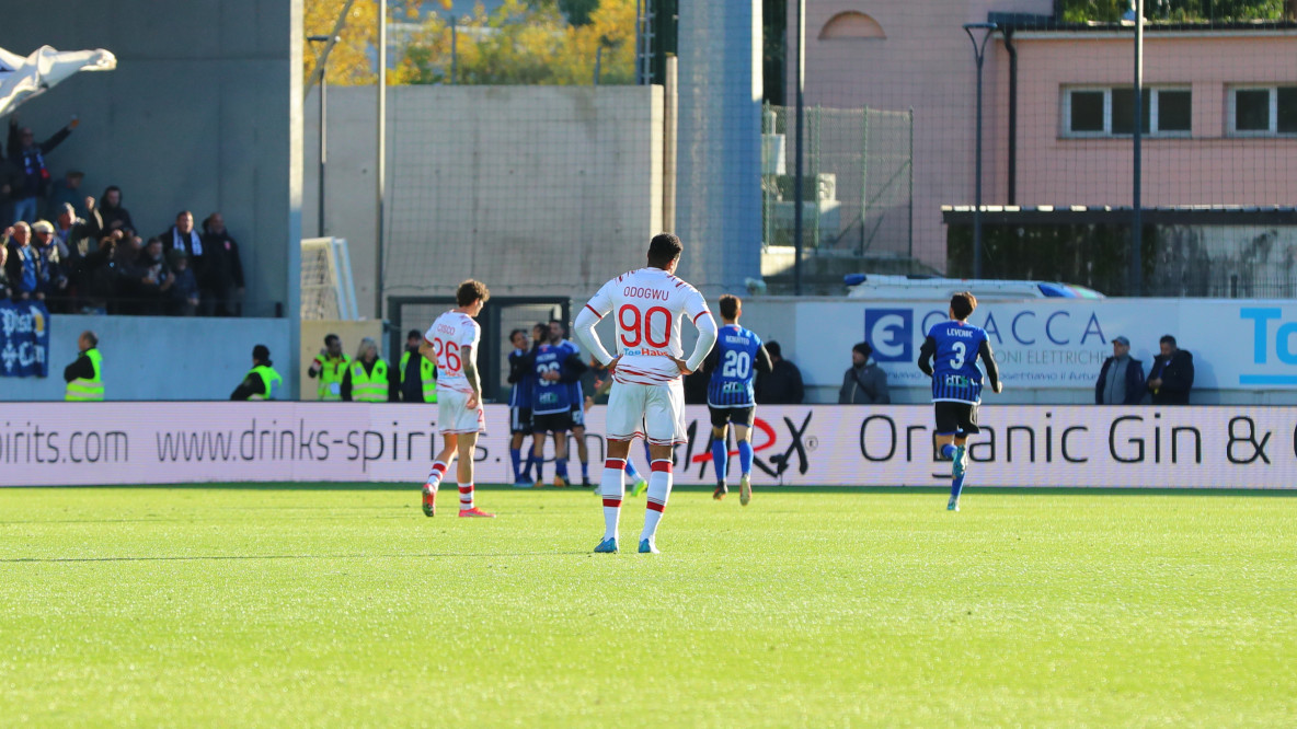 Odogwu nach dem 0:2 von Pisa gegen den FC Südtirol