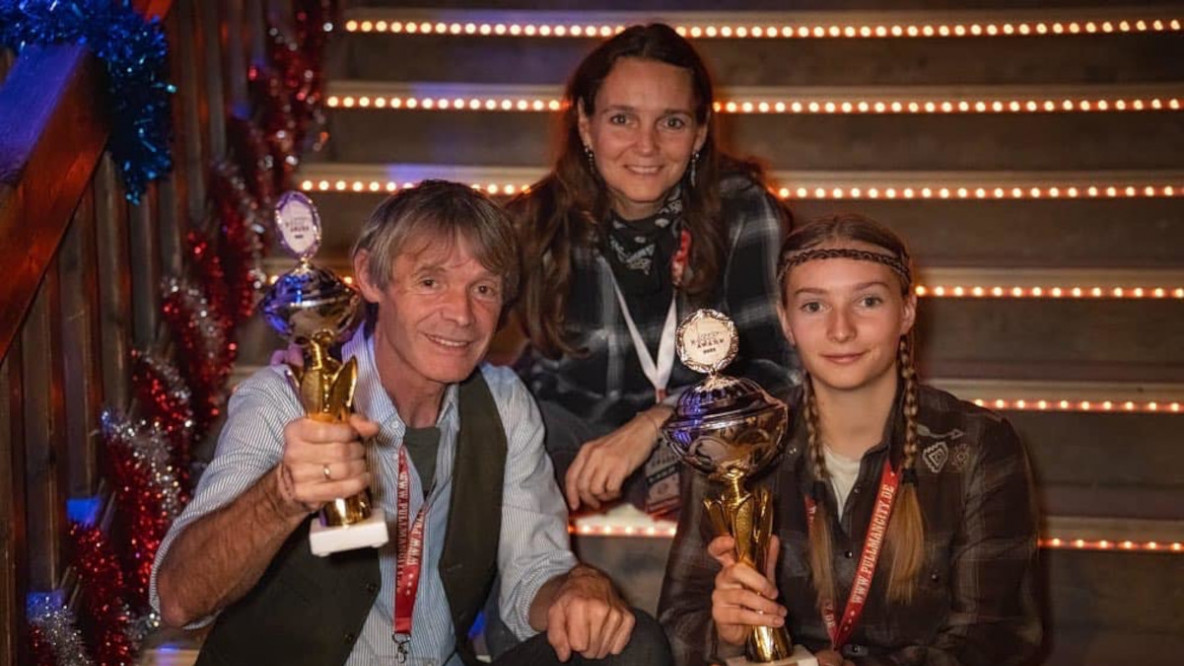 Santoni Family beim „Pullman City-Country Music Award”, 2023.