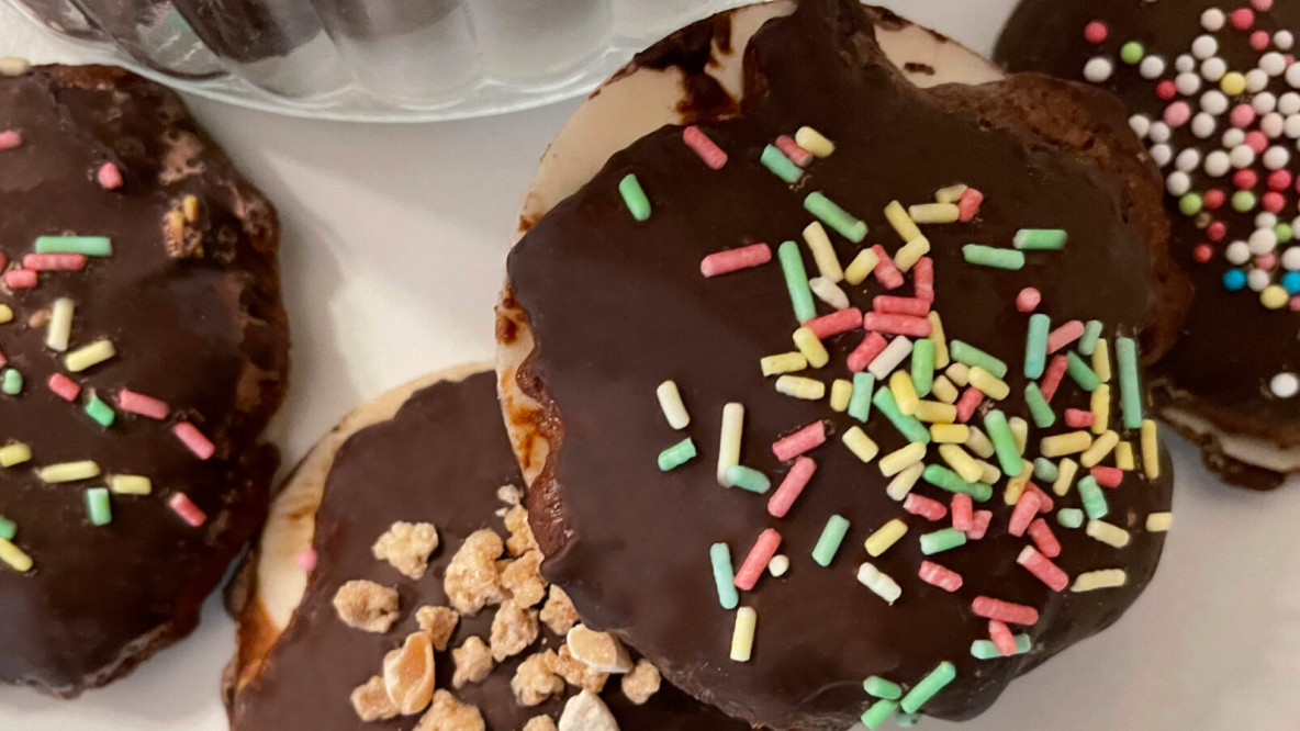 Lebkuchen nach dem Rezept von Südtirol schmeckt