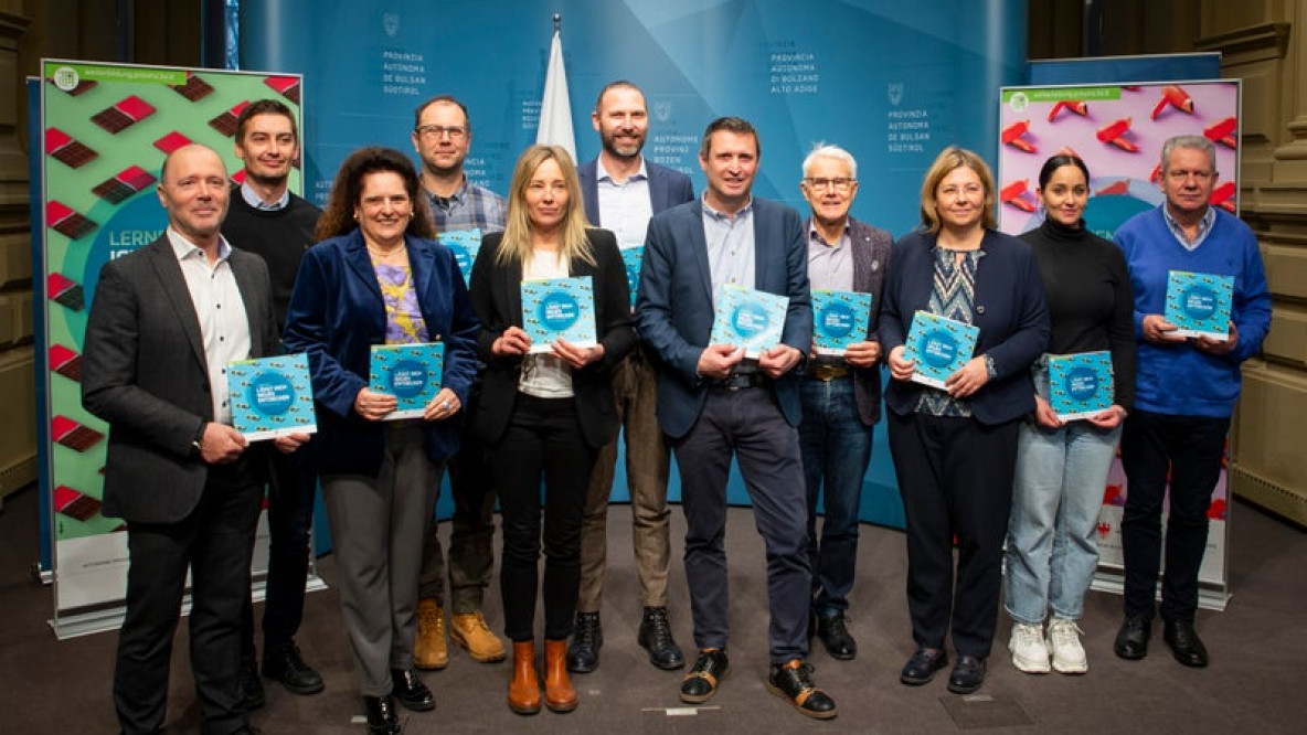 Kampagne zur Weiterbildung, "Lernen ist besser als Schokolade"