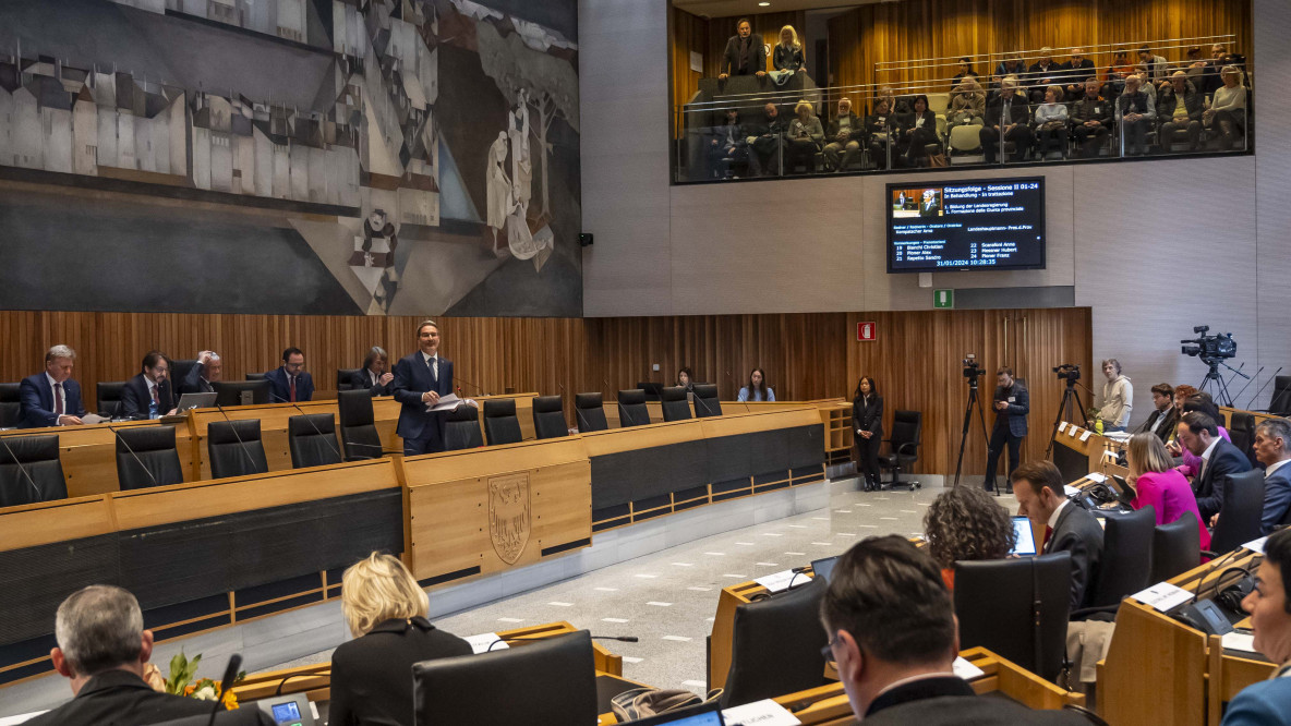 Sitzung im Landtag