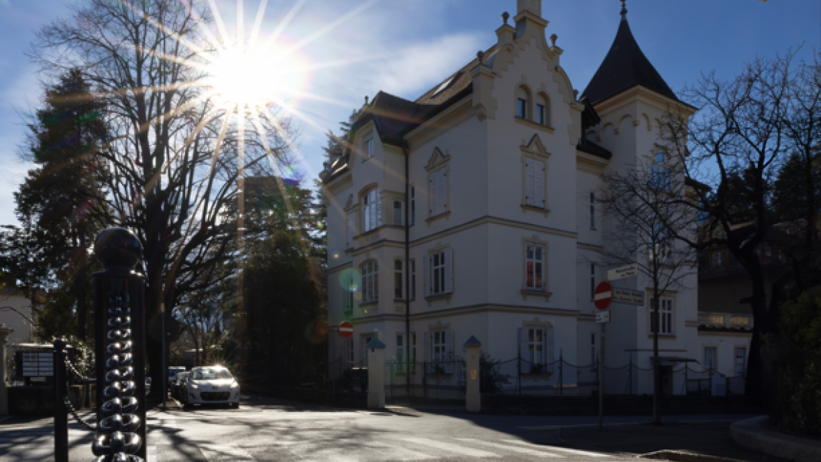 Milena Jesenská und Franz Kafka Platz, Meran