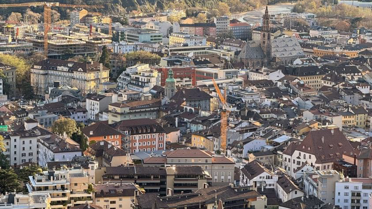 Bolzano dall’alto