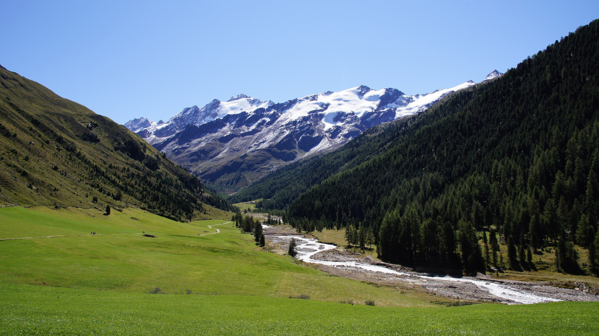 Das Langtauferer Tal im Obervinschgau