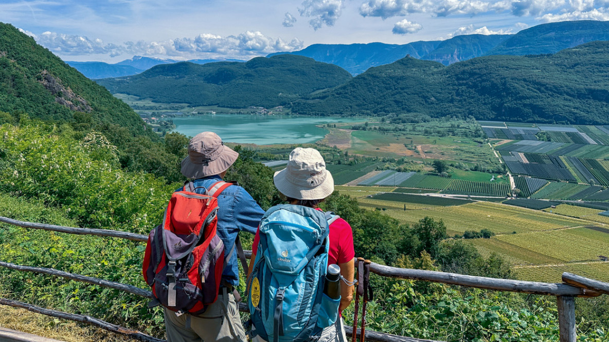 Wanderung Tramin im Frühling