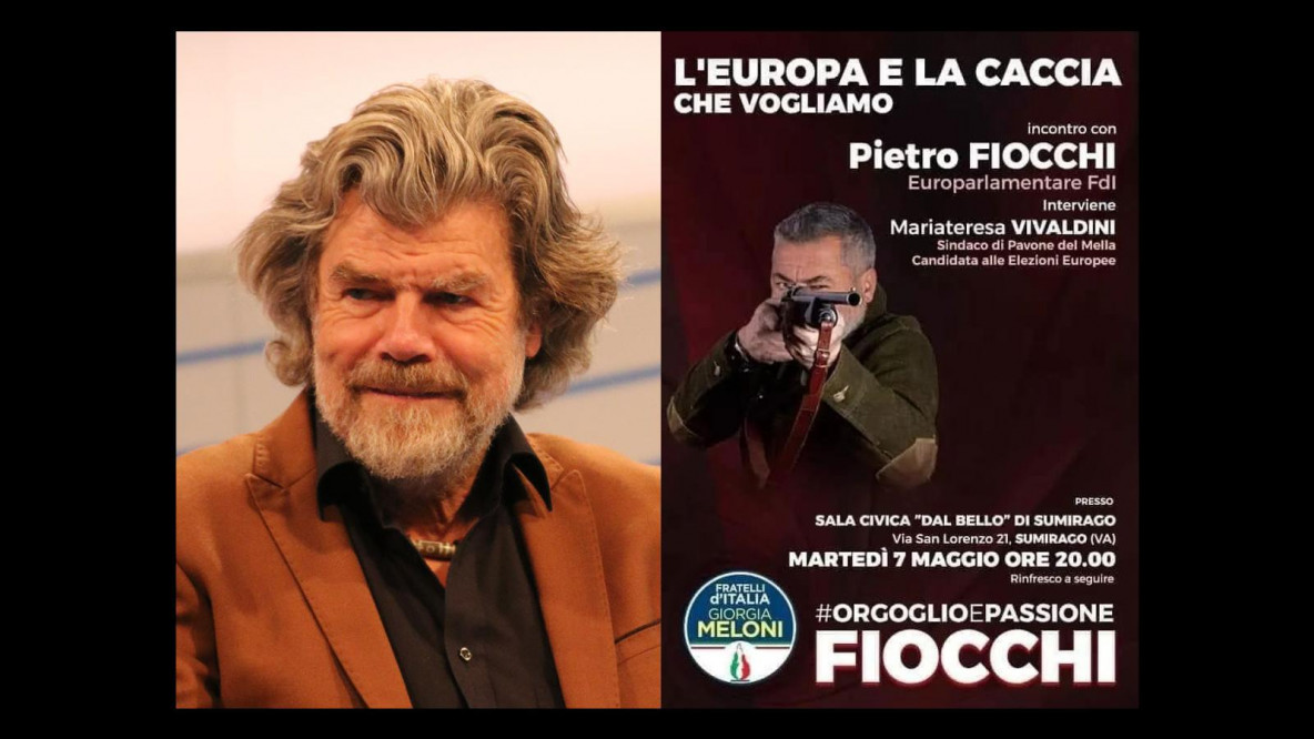 Messner con Fiocchi