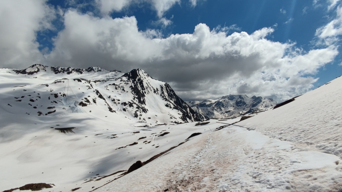 Gletscher in Schnals
