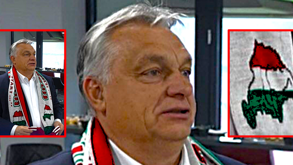 Orban mit Schal