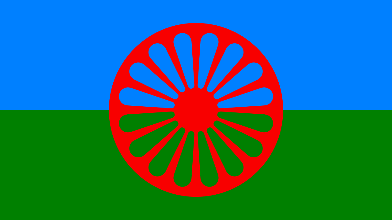 Flagge Sinti Roma