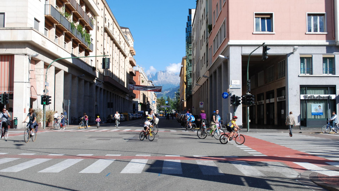 bolzano in bici