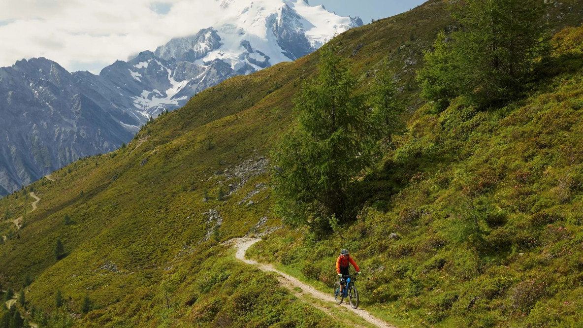 ebike sul sentiero