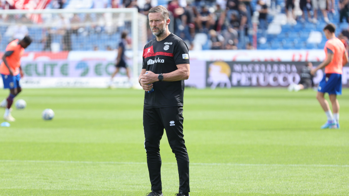 Federico Valente vor dem Spiel gegen Reggiana