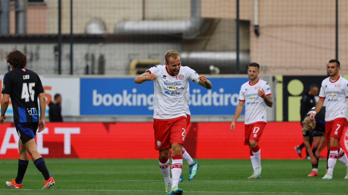Fabian Tait trifft zur 1:0-Führung