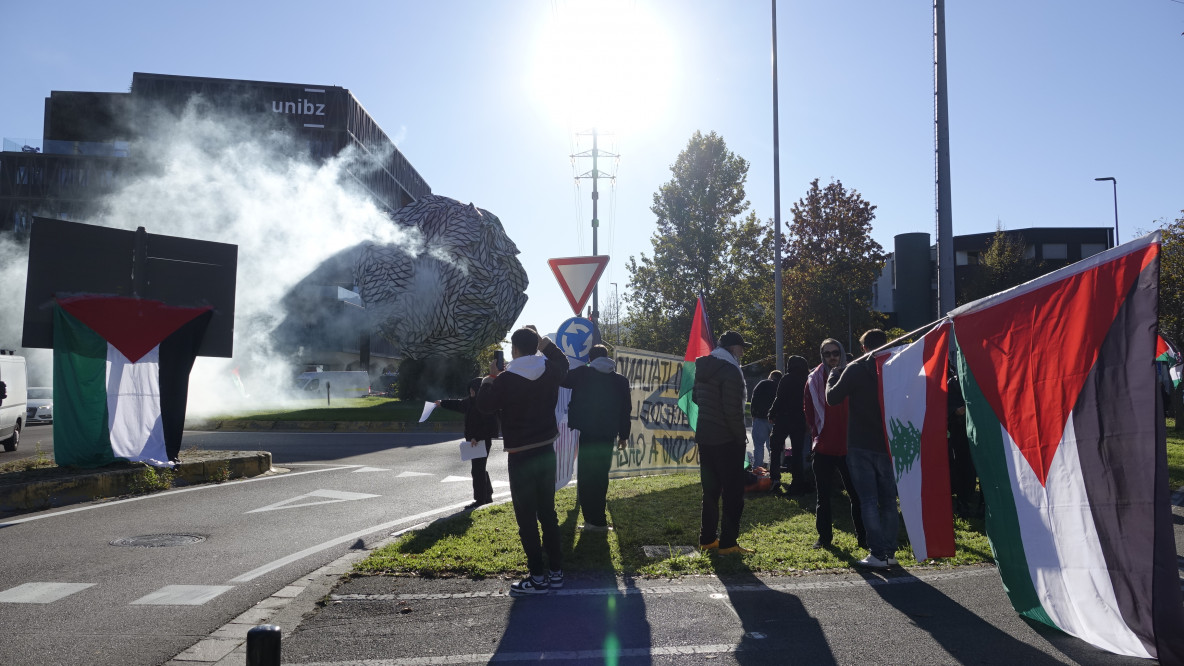 manifestazione palestina piantedosi 14.11