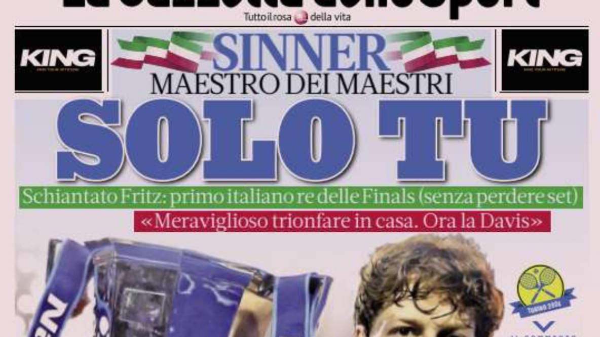 Gazzetta dello Sport, 18. November 2024