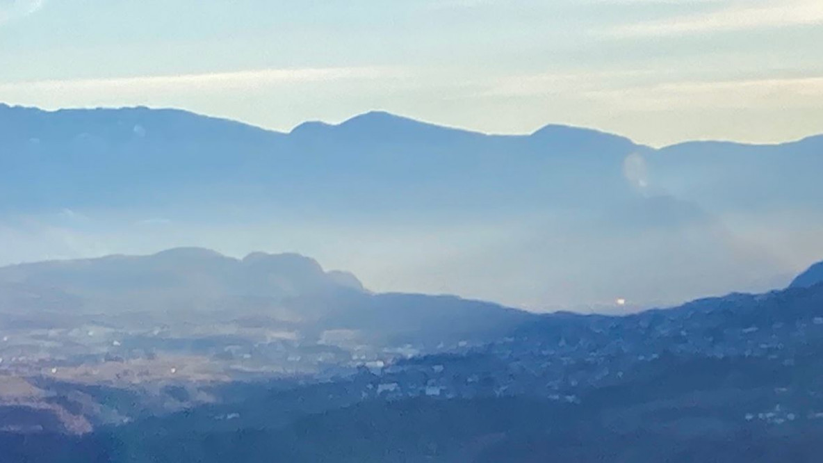 Smog über Bozen