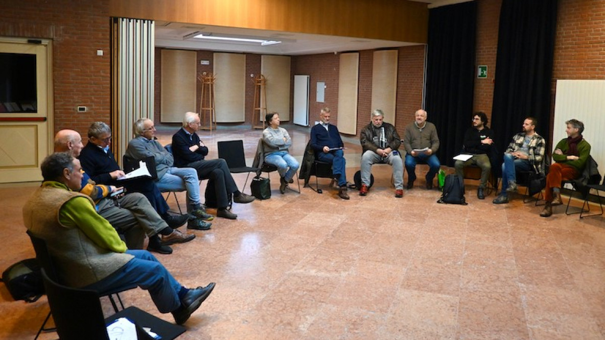 Gesprächskreis der Initiative für mehr Demokratie in Toblach