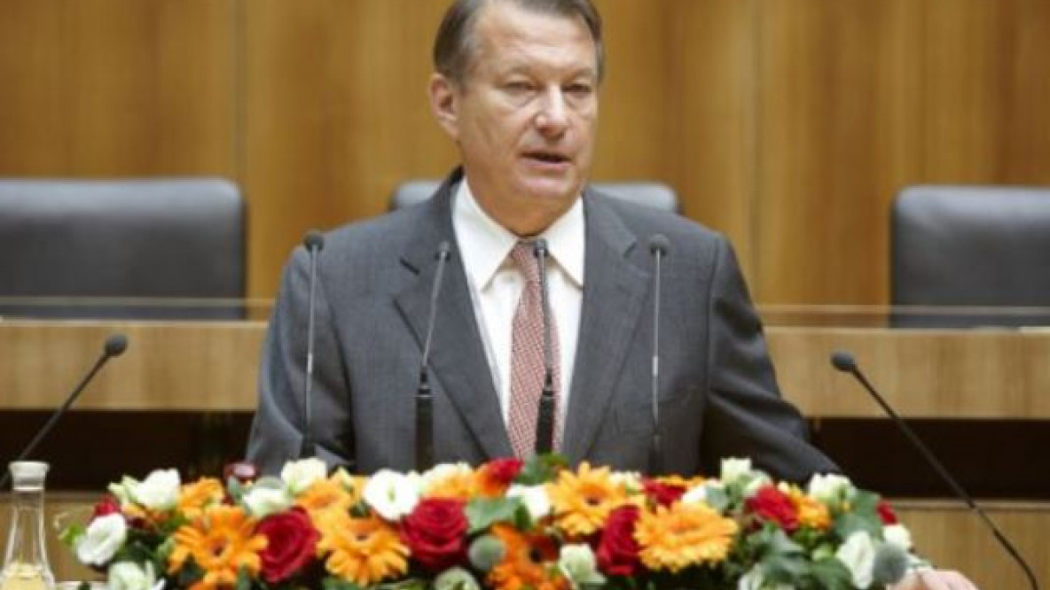 peter kostelka im österreichischen Parlament