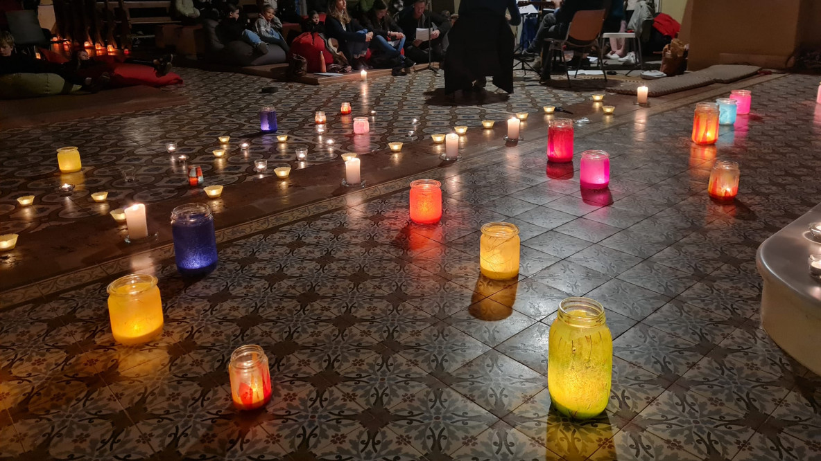 Kerzen in der Kirche