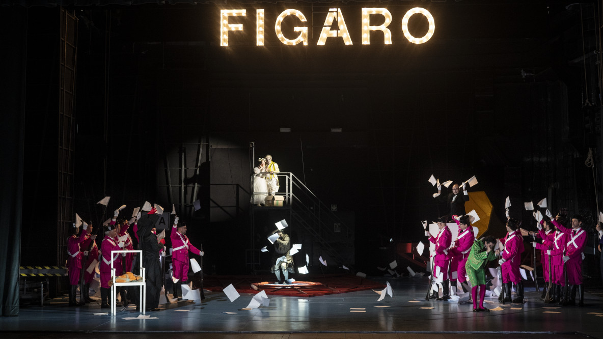 L'opera Il barbiere di Siviglia in sca a Trento