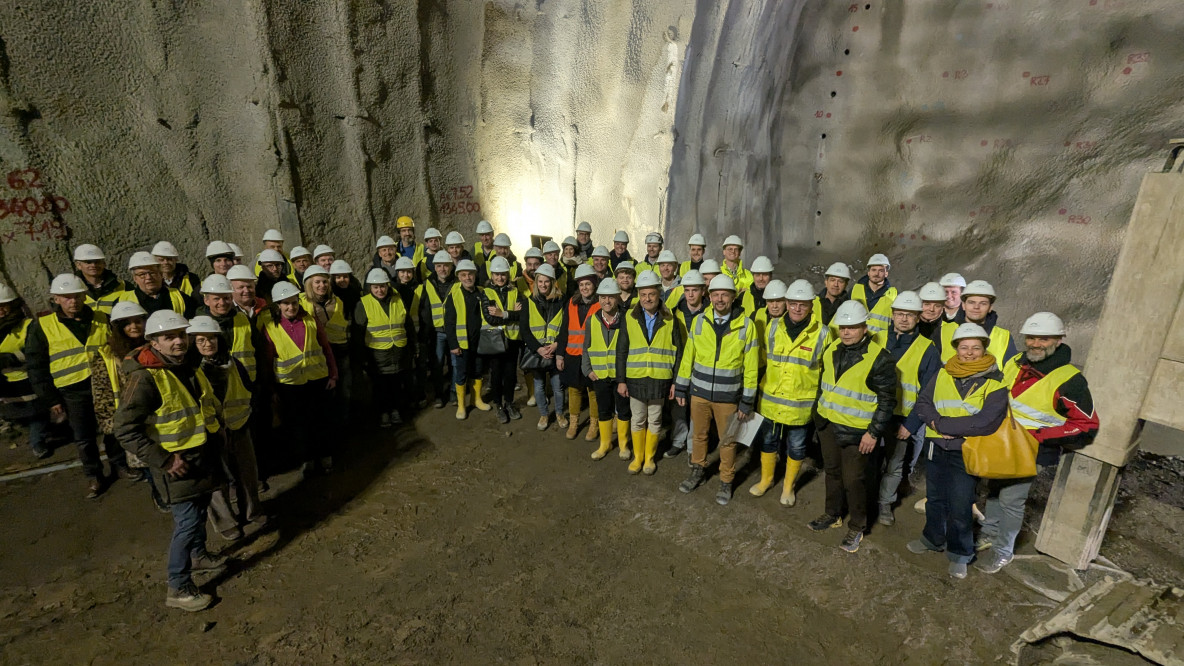 Baustelle Küchelbergtunnel