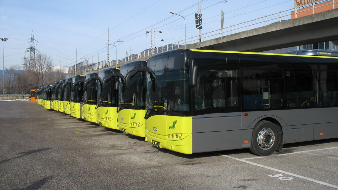 I bus a gasolio acquistati da Sasa nel 2012.