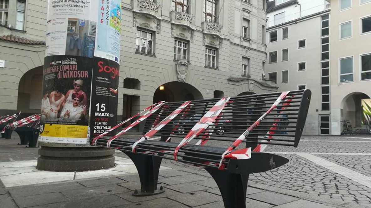 Sitzen verboten