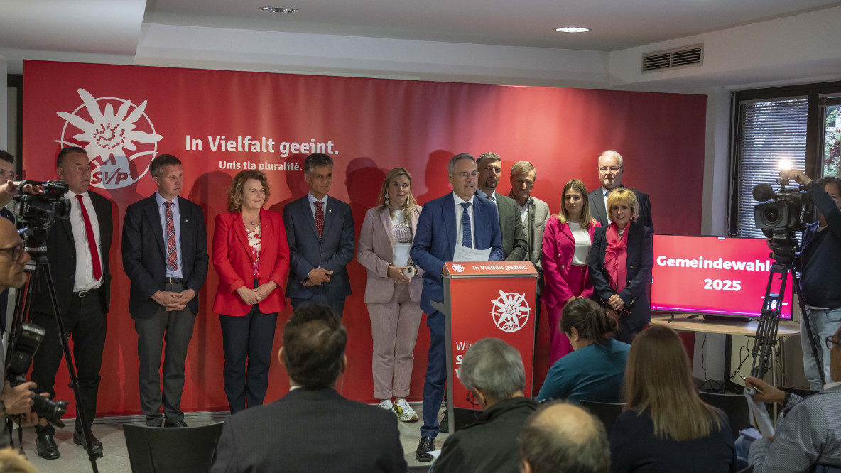SVP-Pressekonferenz Gemeinderatswahlen 2025