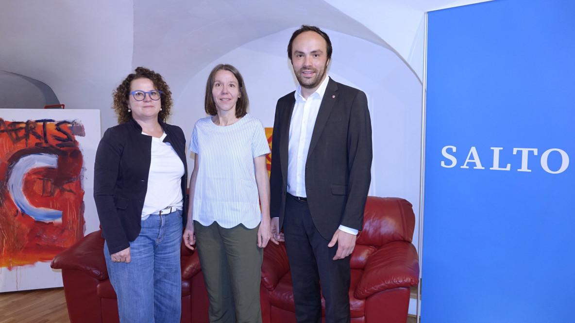 Petra Nock, Andrea Perger, Philipp Achammer