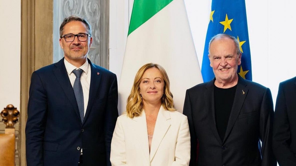 Kompatscher, Meloni, Calderoli